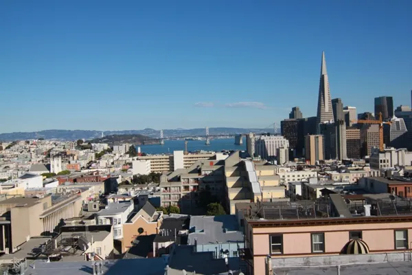 1 bedroom 1 bath Located centrally with panoramic view in Russian Hill